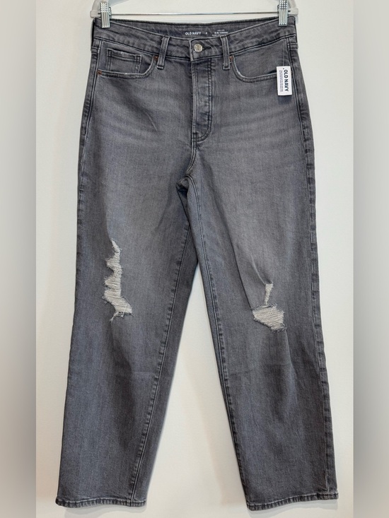 Old Navy Denim - NEW Old Navy Women’s High-Rise O.G. Loose Jeans in Faded Gray Size 8